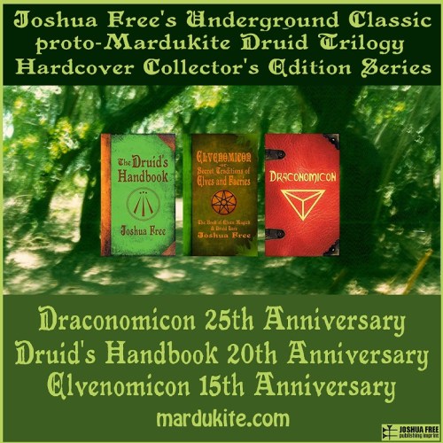 The Druid's Handbook, Elvenomicon and Draconomicon by Joshua Free